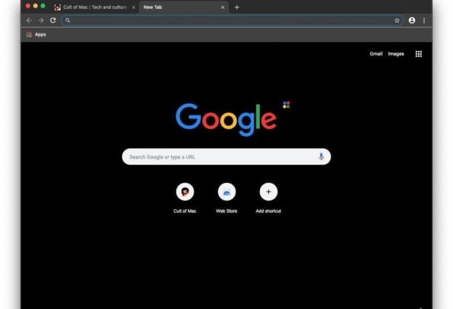 Google показала тёмную тему браузера Chrome