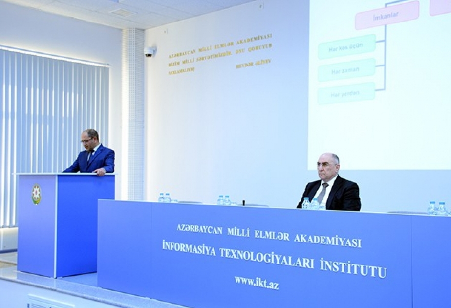 İnformasiya Texnologiyaları İnstitutunda elektron universitetin konseptual əsasları işlənilir