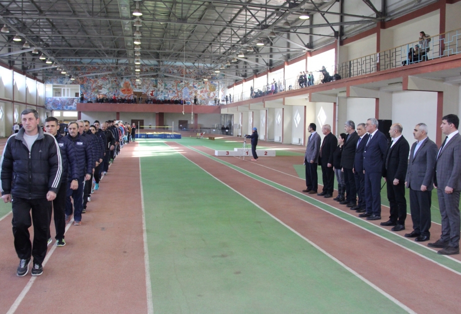 Atletika üzrə 37-ci qış çempionatının açılış mərasimi keçirilib
