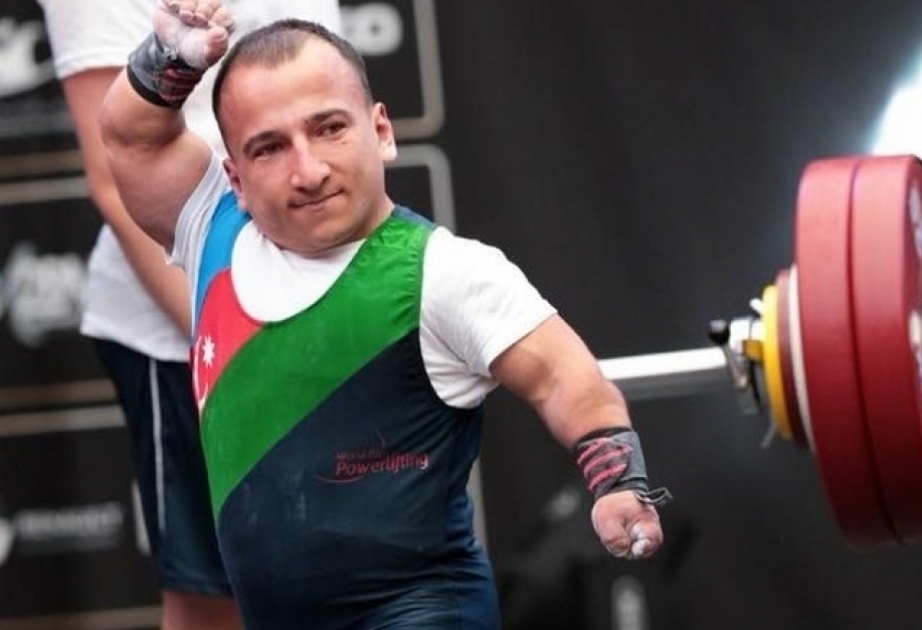 Azerbaijani Paralympic powerlifter takes silver medal at World Cup