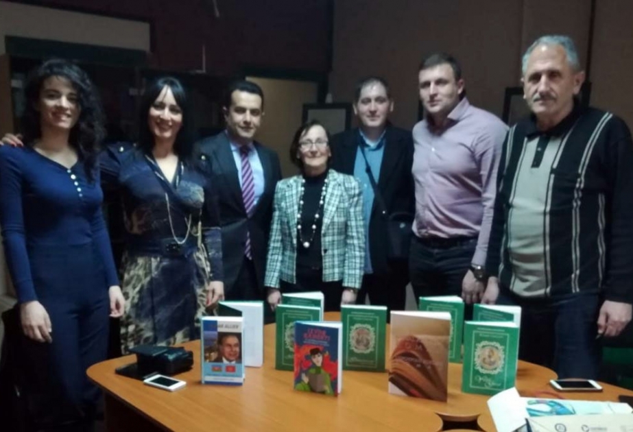 Monteneqro kitabxanasına Azərbaycanla bağlı kitablar hədiyyə edilib