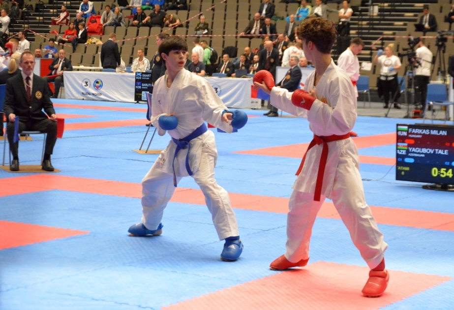 Karateçilərimiz qitə çempionatında daha bir qızıl medal qazanıblar