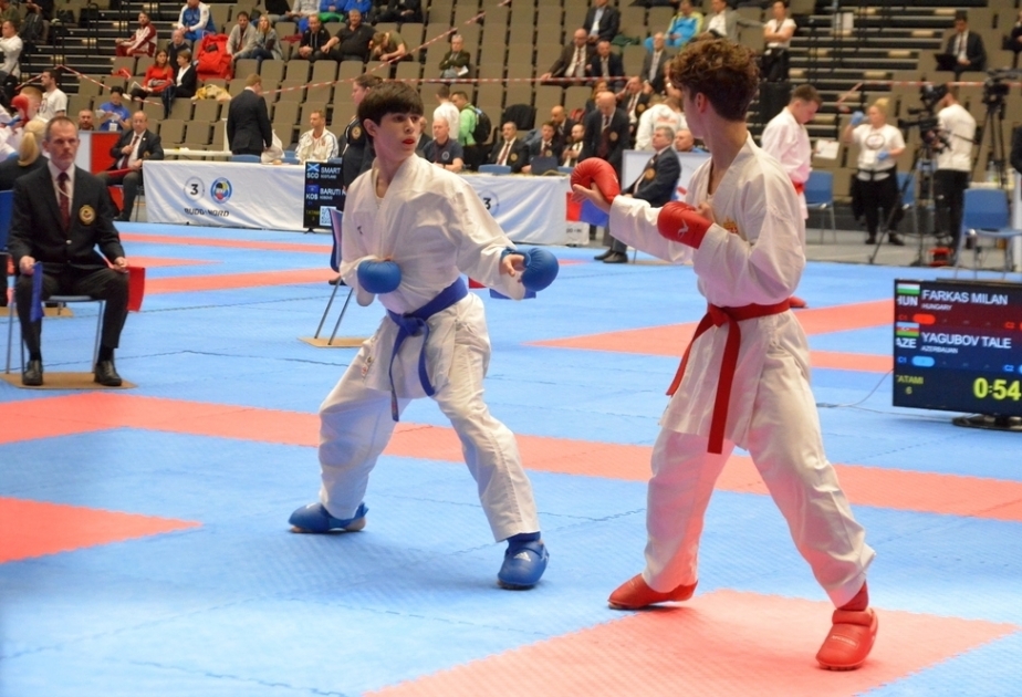 Karatecas azerbaiyanos obtuvieron otra medalla de oro en el campeonato continental