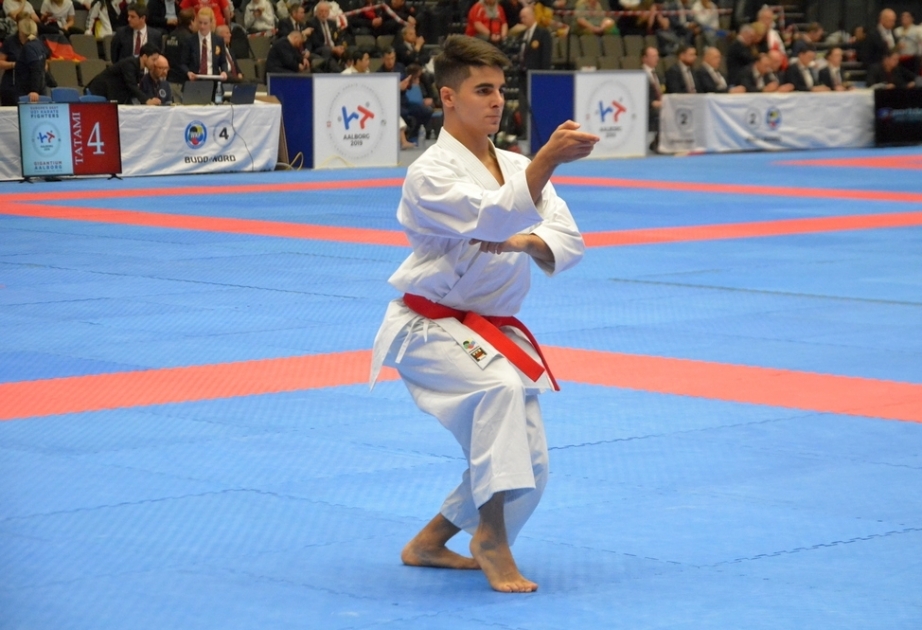 Azerbaijani karate fighter claims gold at 2019 EKF Junior, Cadet & U21 Championships