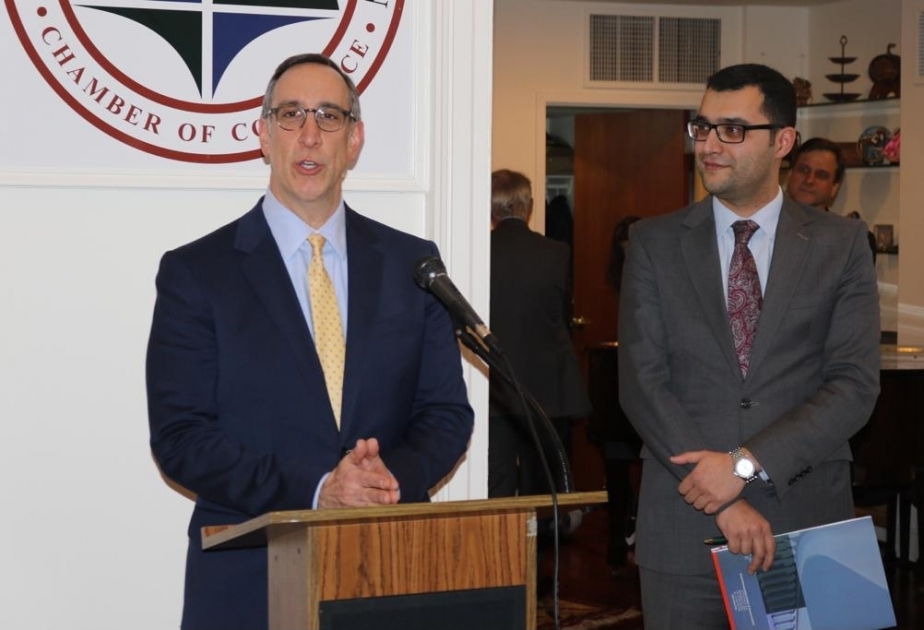 Ambassador Litzenberger visits US-Azerbaijan Chamber of Commerce