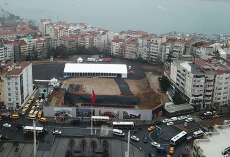 Turkish president breaks ground at giant opera house