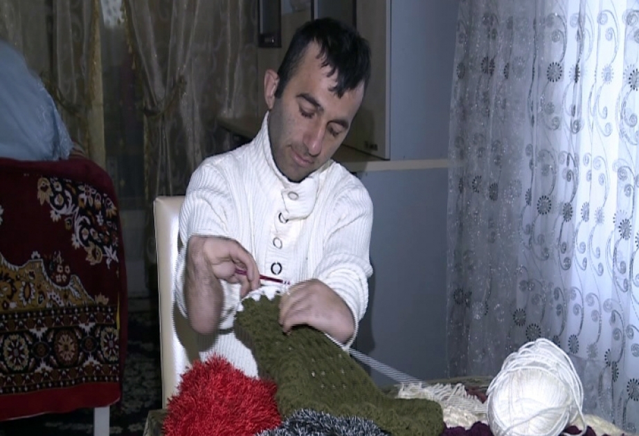 Lənkəranlı gənc əlilin həyat amalı