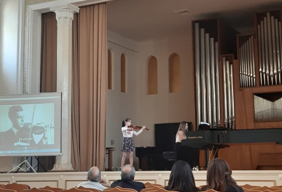 Violin ifaçılarının beynəlxalq müsabiqəsi başa çatıb