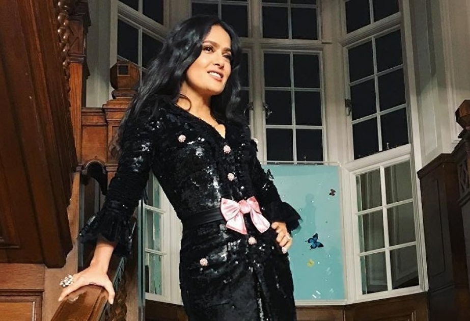 "¡Viva México!" Salma Hayek, Yalitza Aparicio y Marina de Tavira se reúnen en Londres