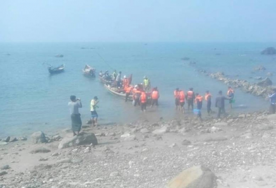 Myanmada gəminin batması nəticəsində 19 nəfər itkin düşüb