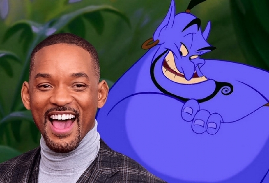 Aladdin 2019 cast! Will Smith is the Genie in first look pictures from Disney remake