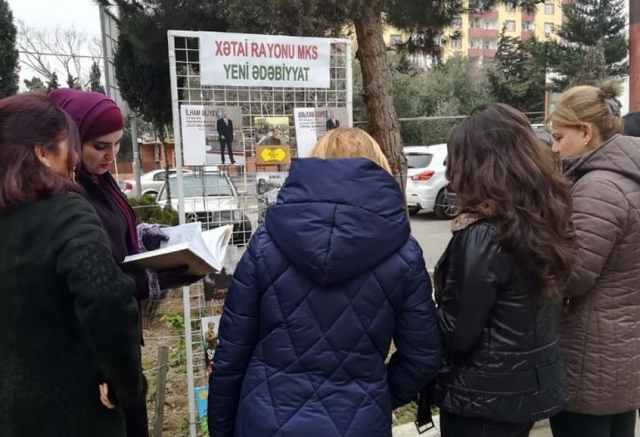 “Yeni ədəbiyyat” adlı səyyar kitab sərgisi təşkil edilib