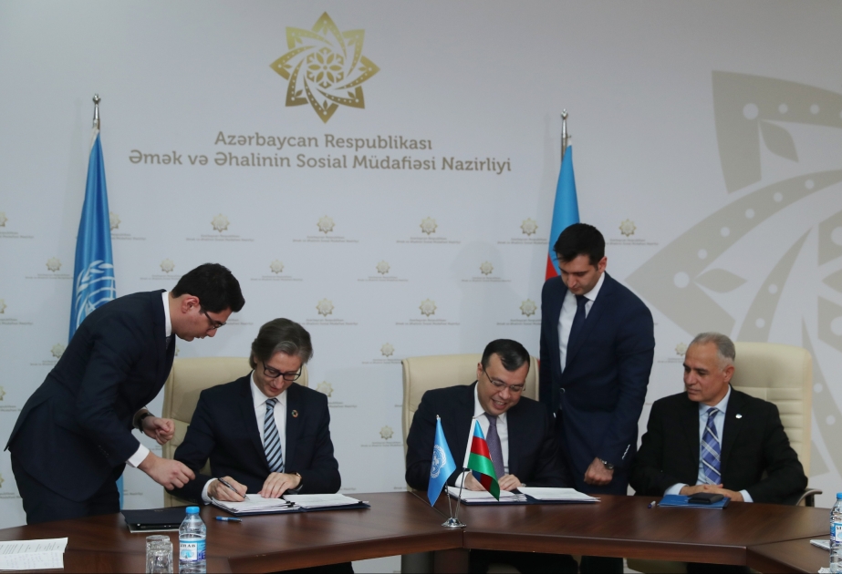 Azərbaycanla BMT-nin İnkişaf Proqramı və Əhali Fondu arasında yeni layihə sənədləri imzalanıb