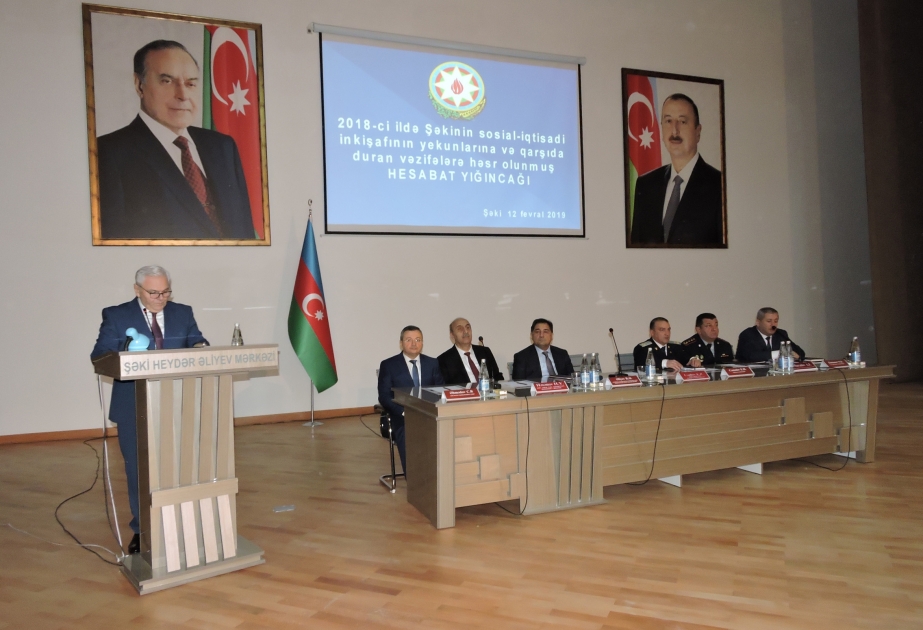 Şəkidə ümumi məhsul buraxılışının həcmi 13 faiz artıb