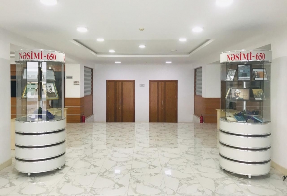 Sabirabad Rayon Mədəniyyət Mərkəzində “Nəsimi-650” adlı sərgi açılıb
