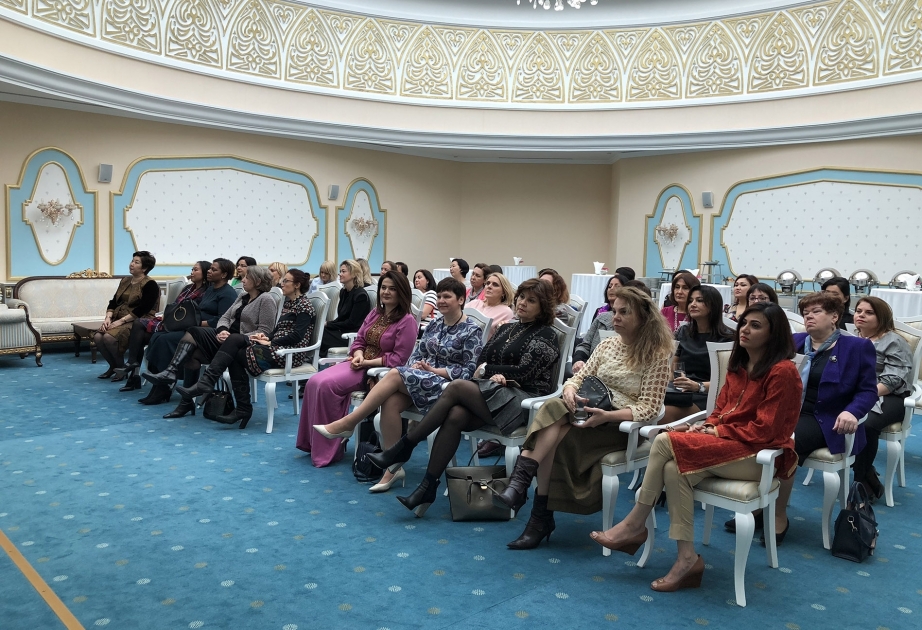 Azərbaycanda akkreditə olunmuş diplomatik missiyaların rəhbərlərinin xanımlarının görüşü keçirilib