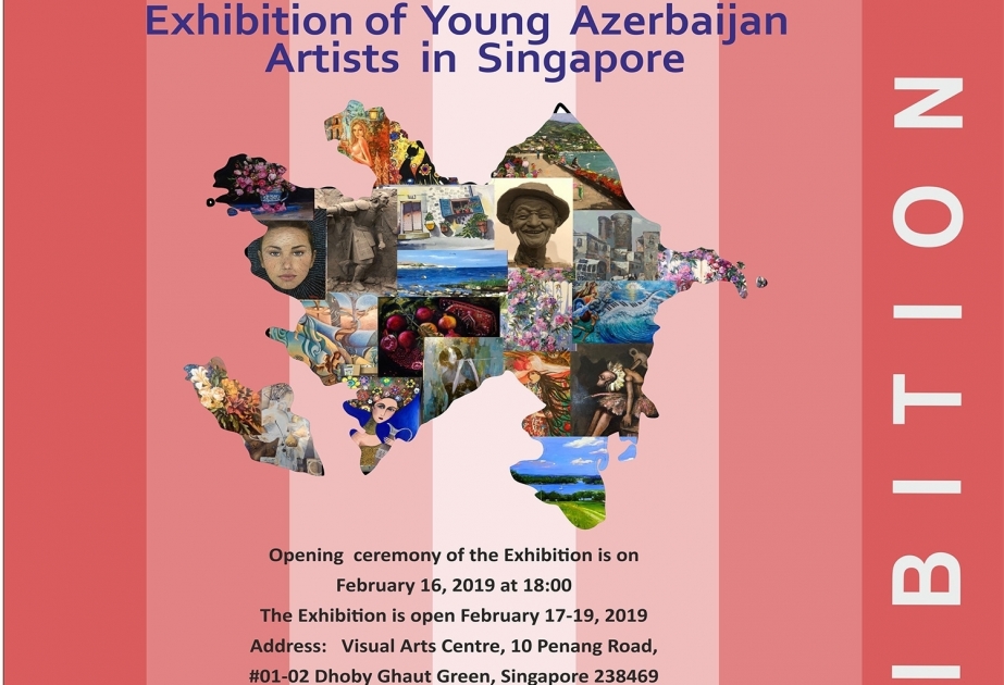 En Singapur exhiben obras de los pintores azerbaiyanos