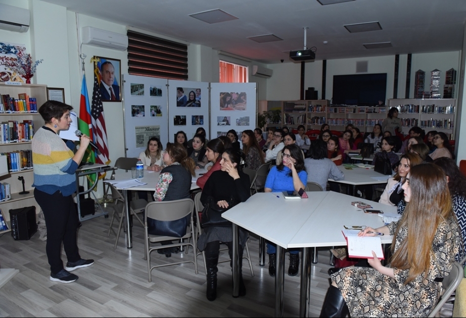 ADU-da beynəlxalq ekspert elmi jurnallarda məqalələrin yazılması ilə bağlı təlim keçib