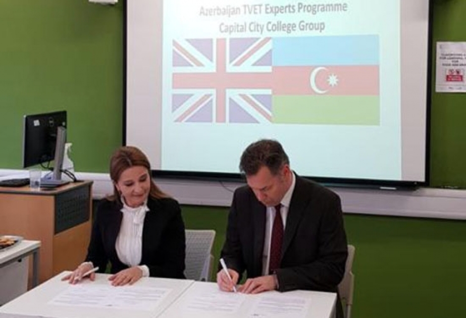 Peşə Təhsil Mərkəzi və “Westminister Kingsway” kolleci arasında niyyət protokolu imzalanıb