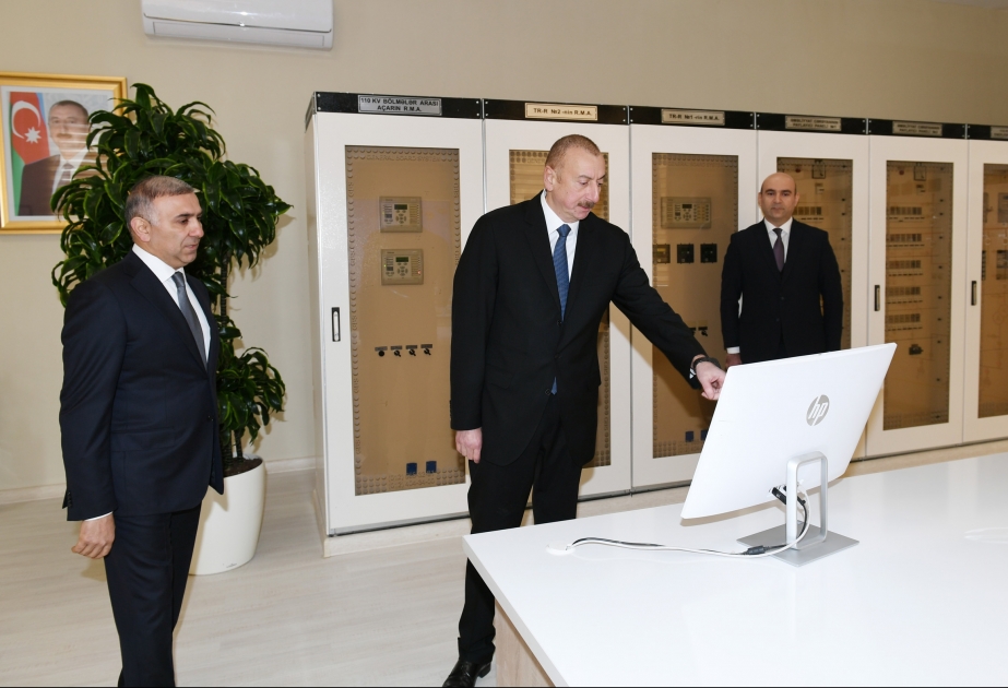 In Beylagan Umspannwerk vollständig rekonstruiert VIDEO