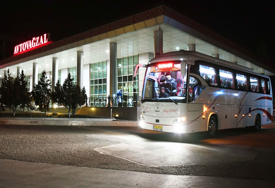 Yanvar ayında Naxçıvan-Bakı-Naxçıvan avtobus marşrutu ilə 2232 sərnişin daşınıb