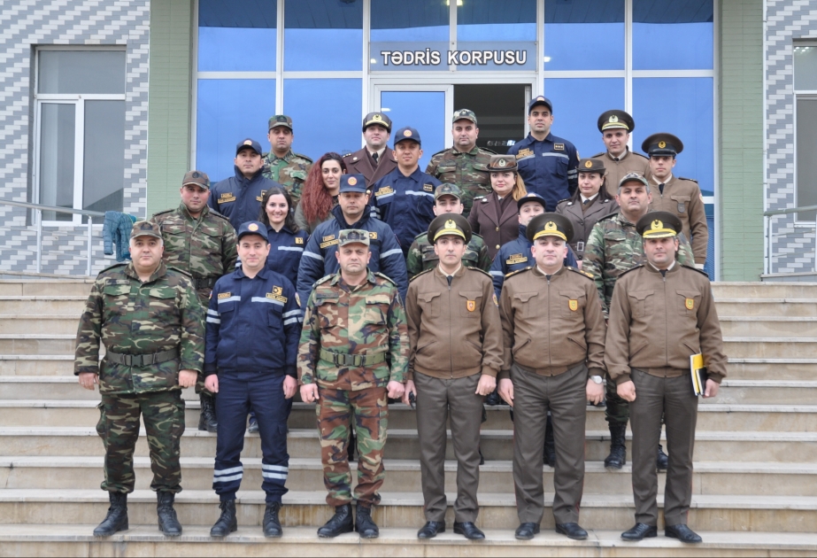 FHN beynəlxalq xilasetmə əməliyyatlarının əlaqələndirilməsi üzrə qərargah məşqi keçirib