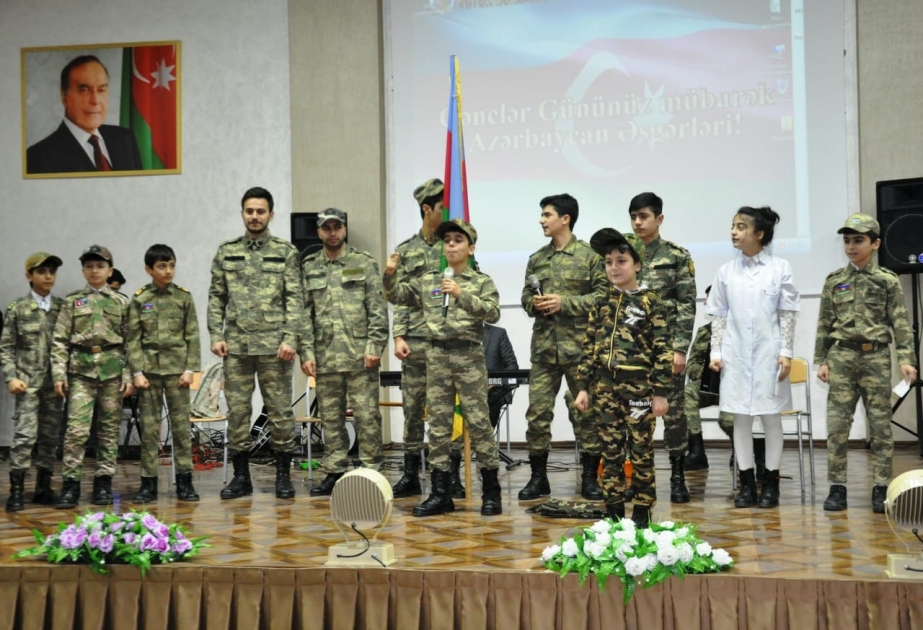 Gəncə Qarnizonu Zabitlər Evinin təşkilatçılığı ilə keçirilən musiqi müsabiqəsinə yekun vurulub
