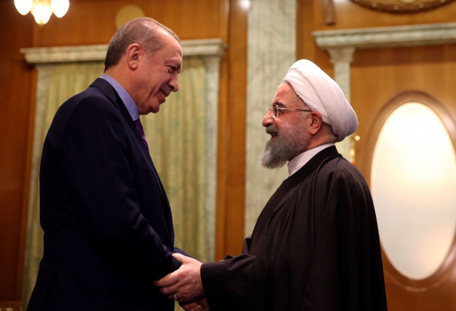Soçidə Türkiyə və İran liderlərinin görüşü olub