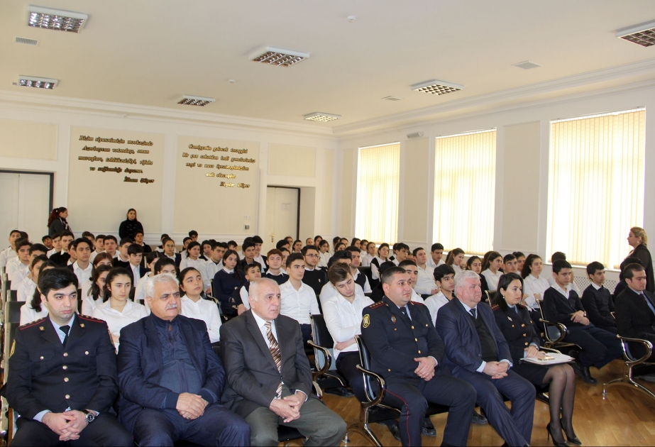 Daxili İşlər Nazirliyi maarifləndirmə tədbirlərini davam etdirir