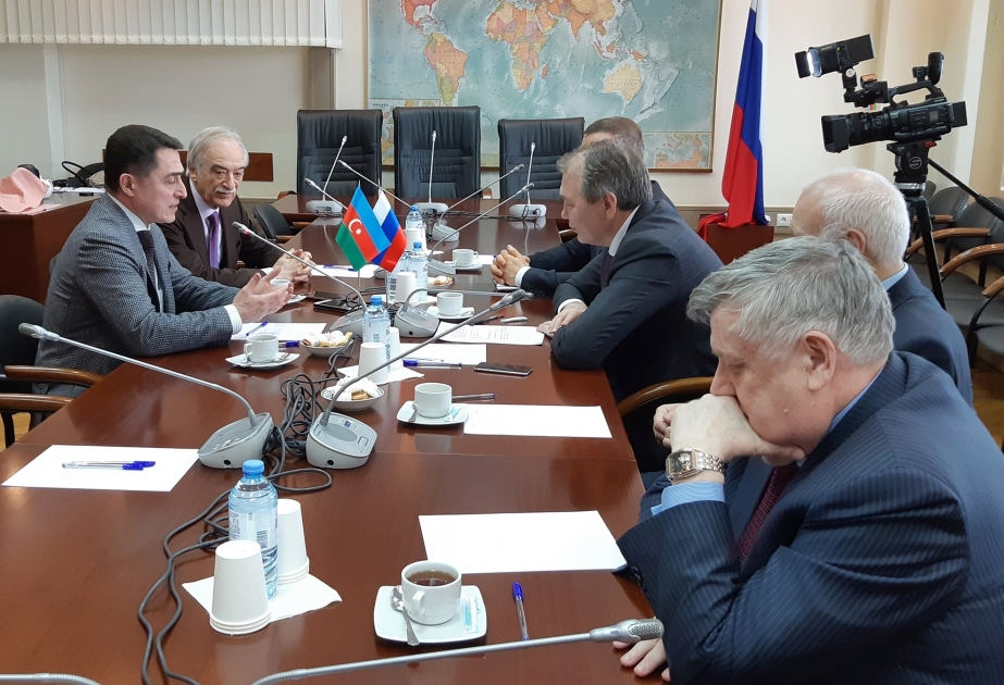 Duma Estatal de Rusia sostiene una reunión con el Grupo de Amistad Parlamentaria de Azerbaiyán-Rusia