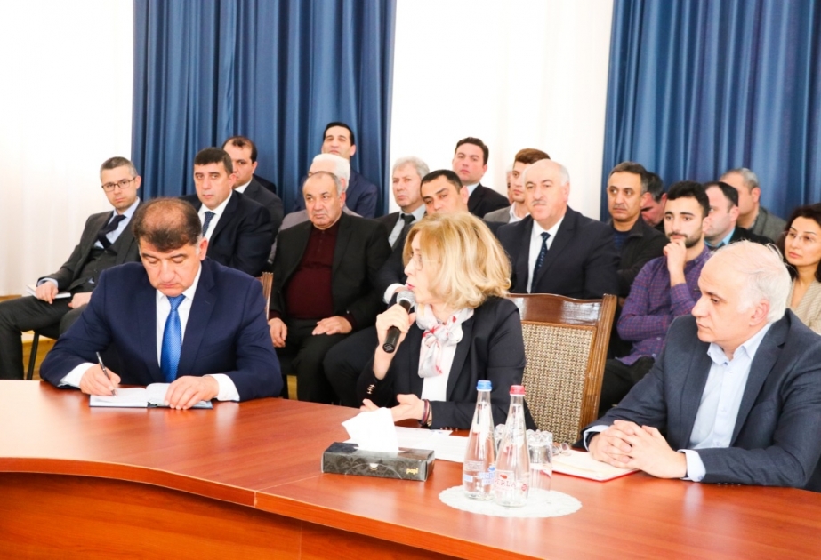 Ekologiya və Təbii Sərvətlər Nazirliyində sahibkarlarla görüş keçirilib