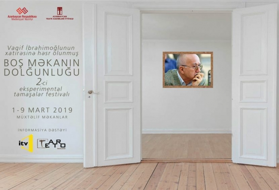 Eksperimental tamaşalar festivalında 10-dan çox səhnə əsəri göstəriləcək