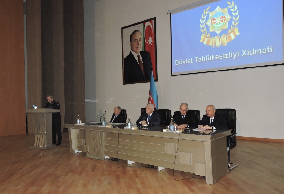 Şəkidə təhlükəsizlik orqanlarının 100 illiyi qeyd edilib