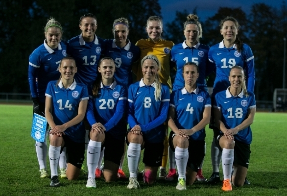 Qadın futbolçular arasında Avropa çempionatı: Estoniya millisi Azərbaycan yığması ilə eyni səbətdə yer alıb