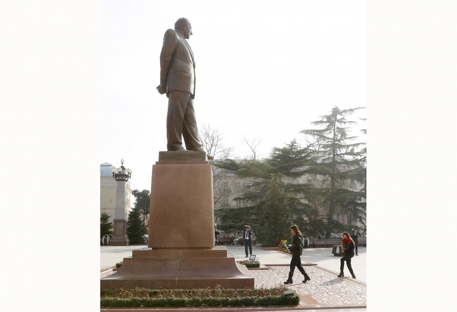 Erste Vizepräsidentin Aserbaidschans Mehriban Aliyeva zu Besuch in der Stadt Ganja