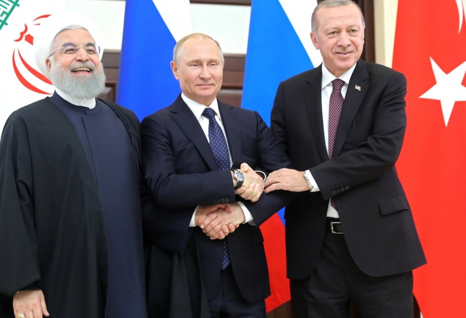Turkish, Russian, Iranian leaders meet in Syria summit