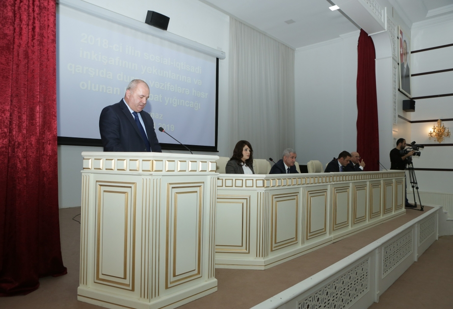 Xaçmazda ötən il 18 yaşayış məntəqəsi ilk dəfə təbii qazla təmin olunub