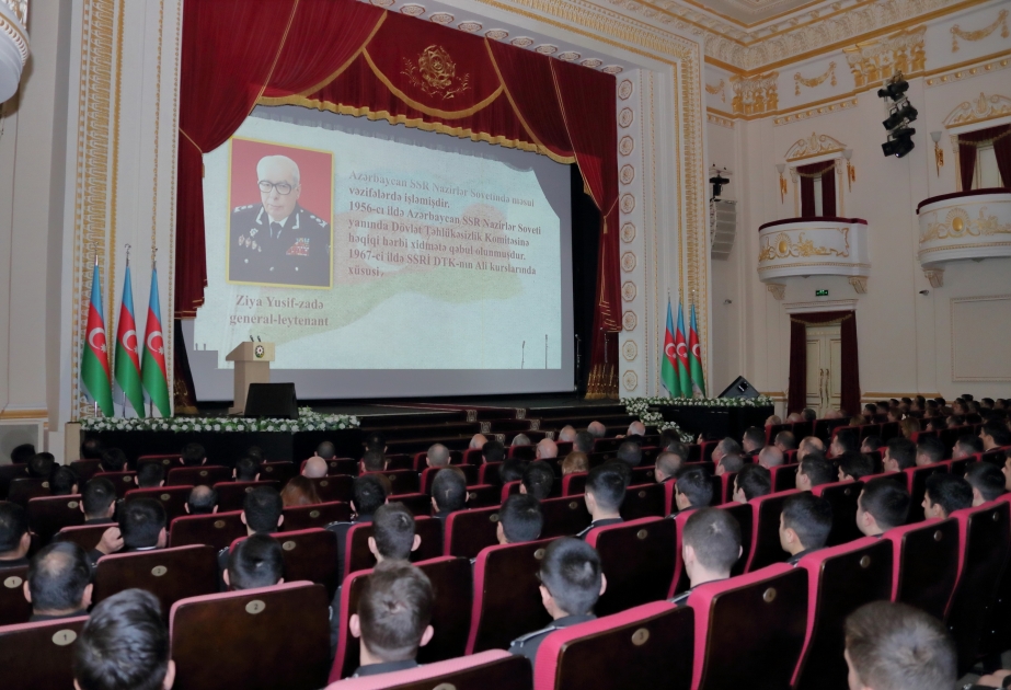 General-leytenant Ziya Yusifzadənin 90 illik yubileyinə həsr olunmuş xatirə tədbiri keçirilib