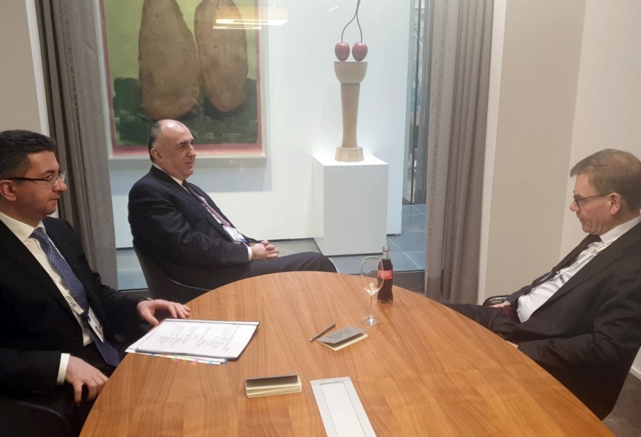 阿塞拜疆外长会见德国联邦议院议员