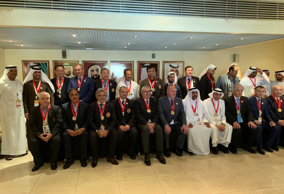 Yaşar Bəşirov Dünya Karate Federasiyasının fəxri medalı ilə təltif edilib