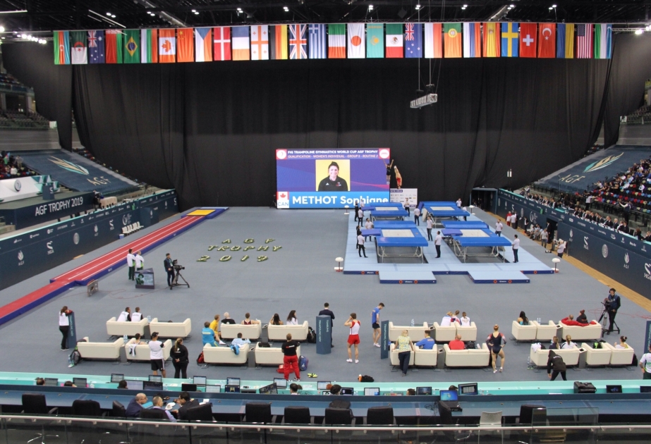 Batut gimnastikası yarışlarında fərdi proqram üzrə finalçılar müəyyənləşib