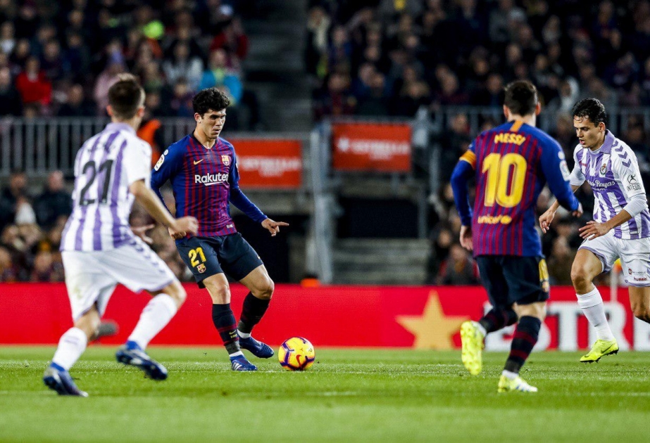 İspaniya La Liqası: "Barselona" "Real Valladolid"ı minimal hesabla məğlub edib