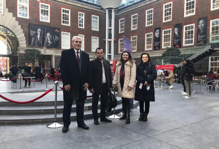 AzMİU-nun nümayəndə heyəti Londonda təlimlərdə iştirak edib