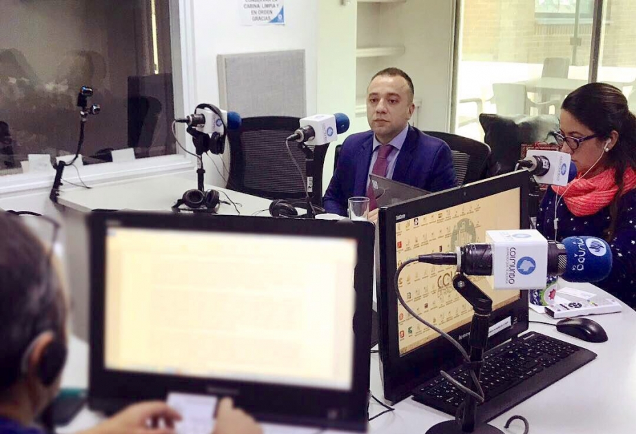 Kolumbiya radiosunda Azərbaycana həsr olunmuş xüsusi veriliş yayımlanıb