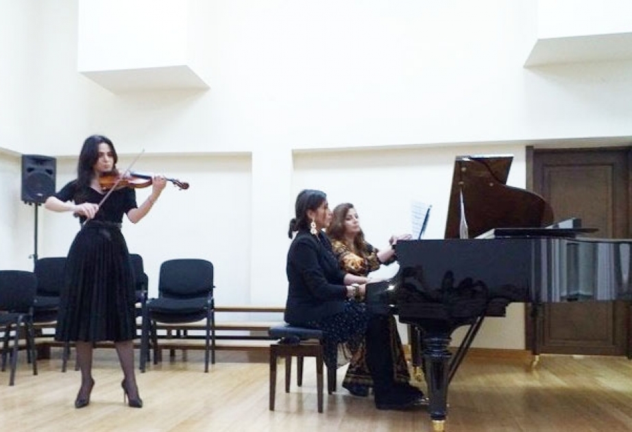 Musiqi məktəbində konsert proqramı təşkil edilib