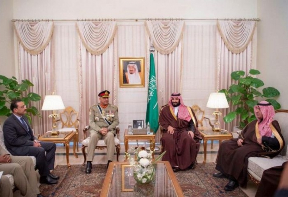 Saudi Crown Prince discusses defense cooperation with Pakistan Army Chief