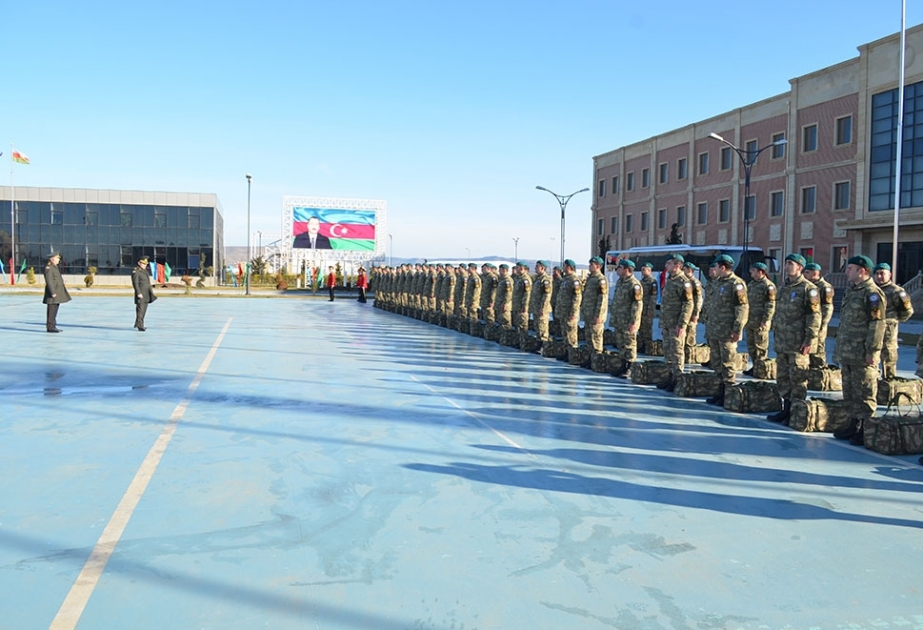 Əfqanıstandakı sülhməramlılarımızın bir qrupu Azərbaycana qayıdıb