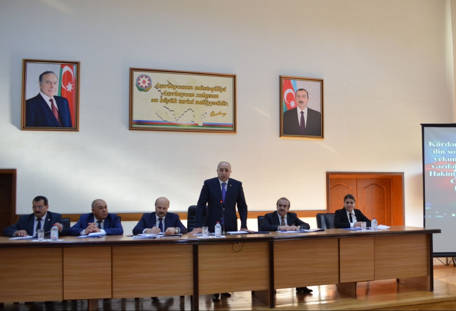Kürdəmir: ümumi məhsul buraxılışının 39,9 faizi kənd təsərrüfatının payına düşüb