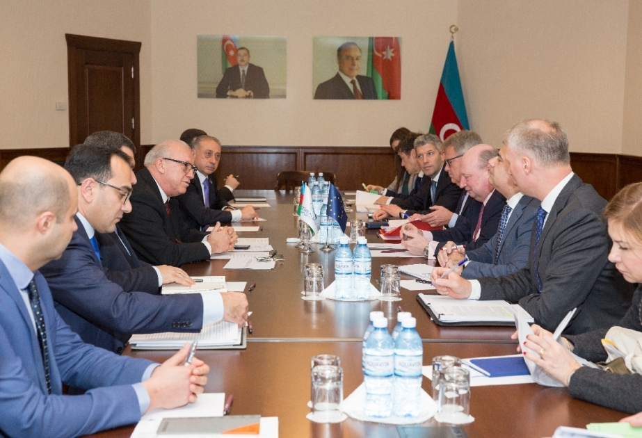 Mülki aviasiya sahəsində Avropa mütəxəssislərinin təcrübəsinin tətbiqi müzakirə olunub