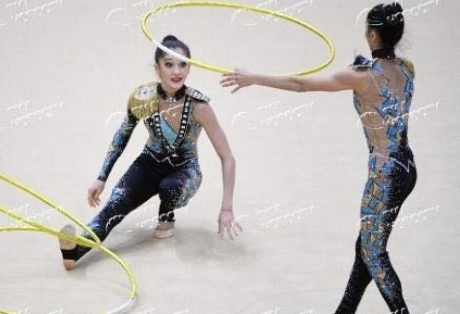 Bədii gimnastlarımız Moskvada beşinci olublar